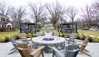 Firepit Patio at Alister Morristown, Morristown, NJ, 07960